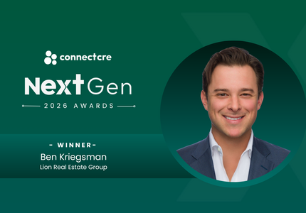 CONNECT CRE: We’re proud to celebrate Ben Kriegsman, Vice President of Global Capital Markets, on being named a National Winner of the Connect CRE NextGen 2026 Awards.